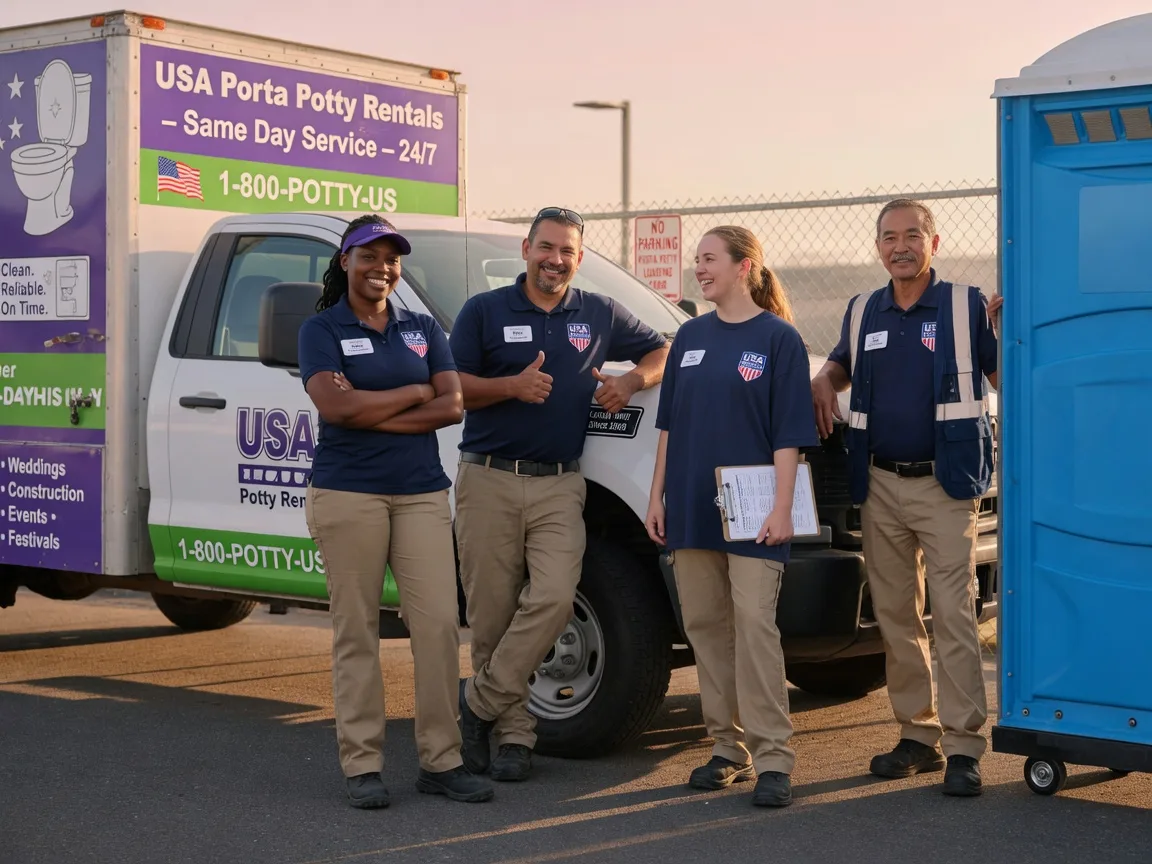 Porta Potty Rental company in Firebaugh, CA